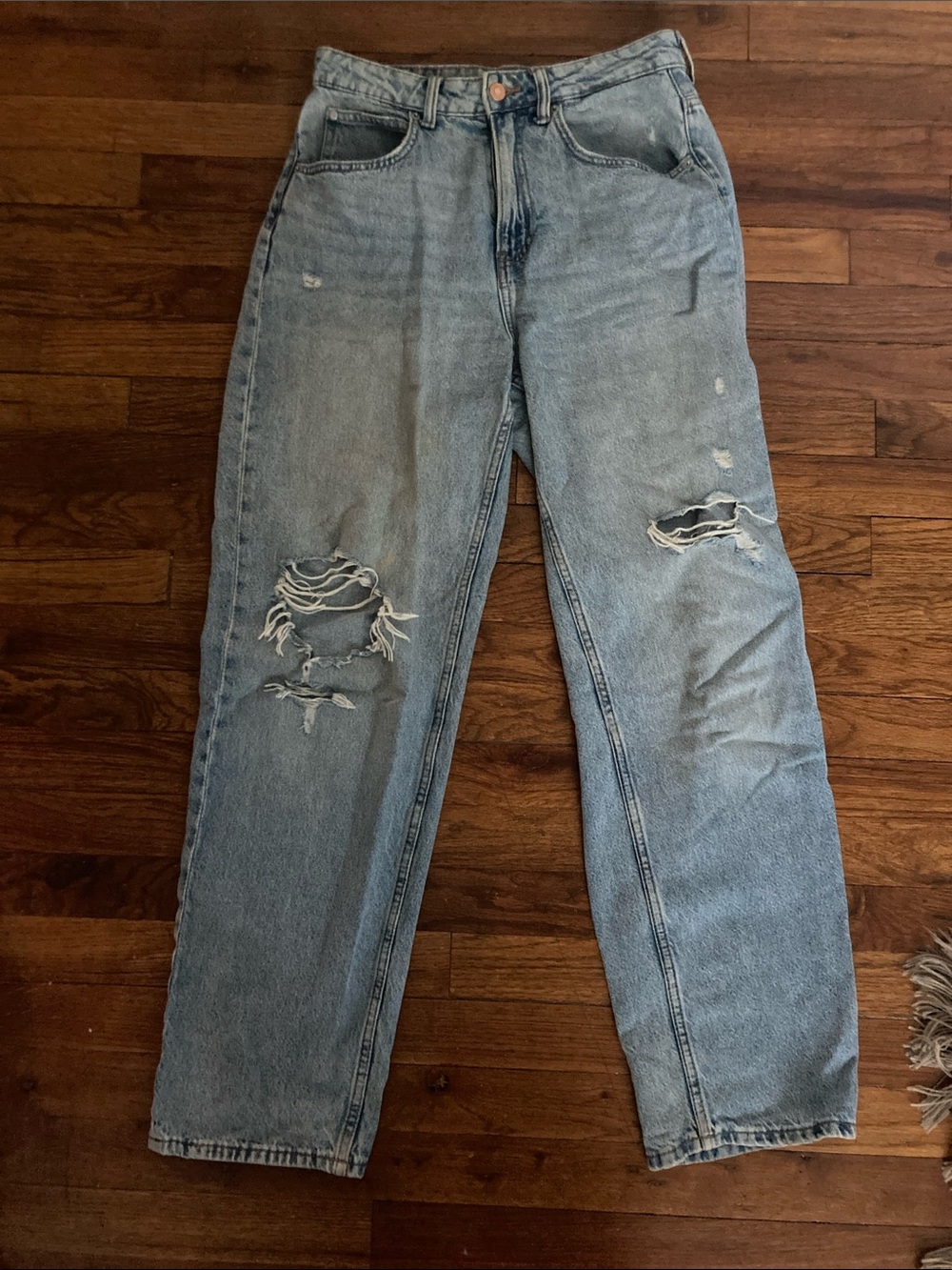 &DENIM 90's Baggy Jeans - Light Blue